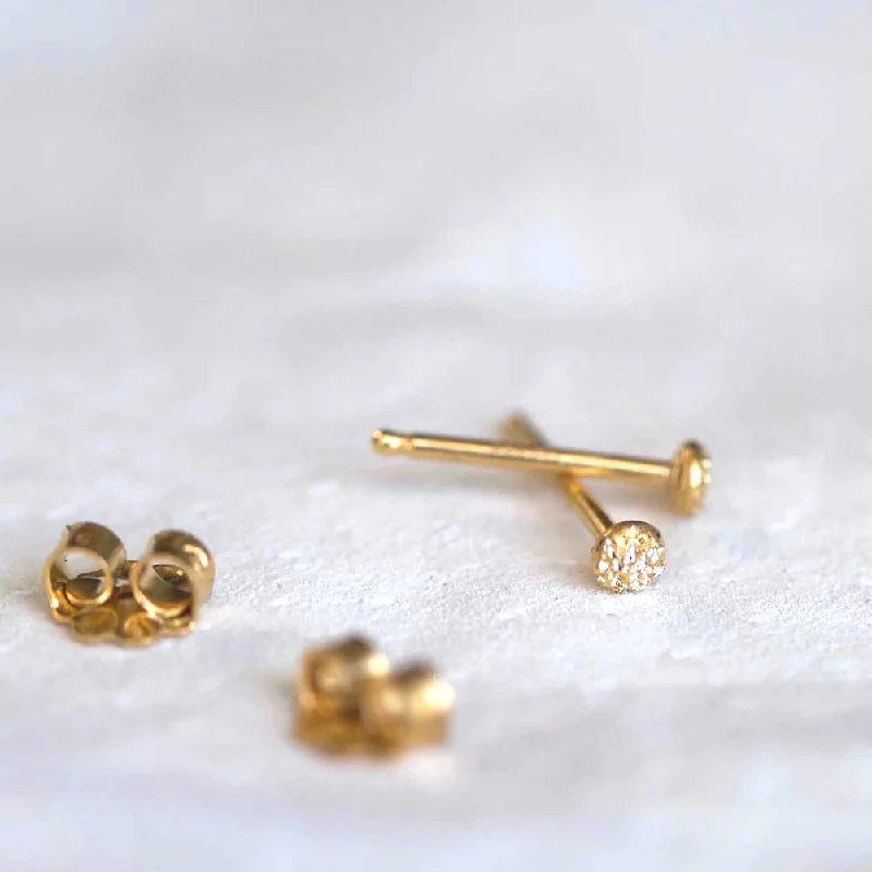 Exclusive Jewelry Discounts – Shop Now For Savings Tiny Diamond Dusted Stud Earrings