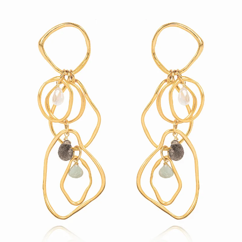 Shop High-Quality Jewelry At Jaw-Dropping Discounts Sydney Earrings-Gold