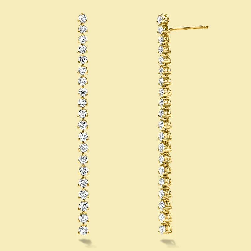 Luxury Jewelry Now At Special Promotional Rates The Naomi, Dangle Drop Diamond Earrings Luxury Jewelry Now At Special Promotional Rates The Naomi, Dangle Drop Diamond Earrings