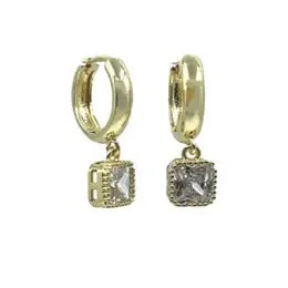 Premium Diamond Jewelry At Once-In-A-Lifetime Discounts TL JA Hoops with Bezel Square Premium Diamond Jewelry At Once-In-A-Lifetime Discounts TL JA Hoops with Bezel Square