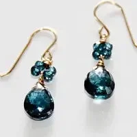 Grab Stylish Jewelry Before The Sale Ends TL JJB Topaz Cluster GF Earring