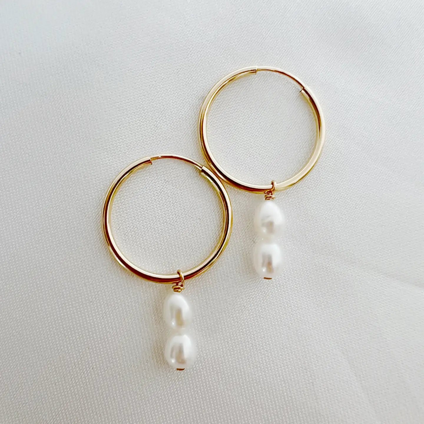 Personalized Jewelry Sale – Unique Pieces At Great Prices TL JTBC FW Double Pearl Earrings
