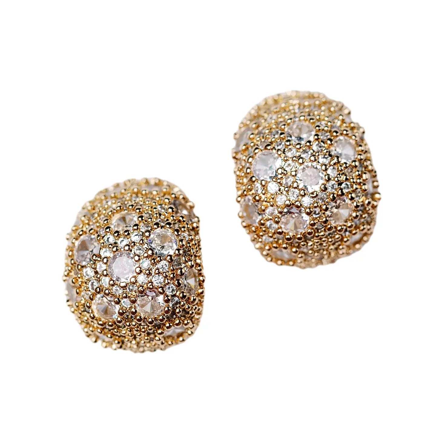 Bestselling Jewelry Now On Sale – Elevate Your Look TL JSA Pave CZ Gumdrop Earring