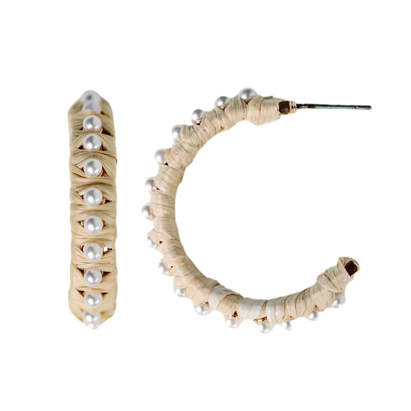 Buy More, Save More On Stunning Jewelry Designs TL JSA Raffia Pearl Earring