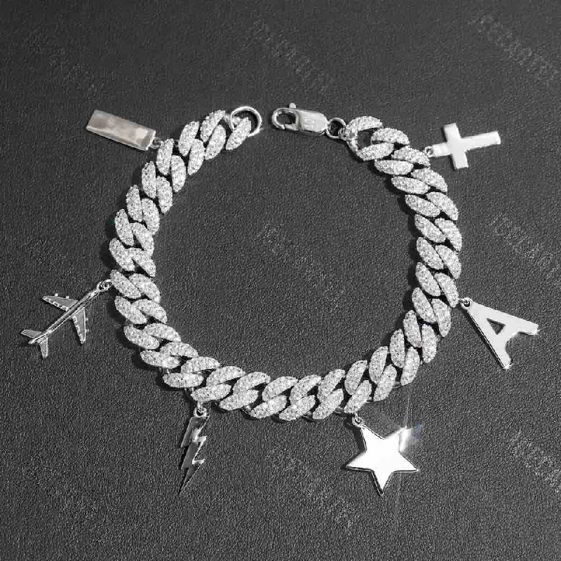 Don't Miss Out – Shop Elegant Jewelry For Less 10MM Iced Out Custom Miami Cuban Link Bracelet 14K Gold