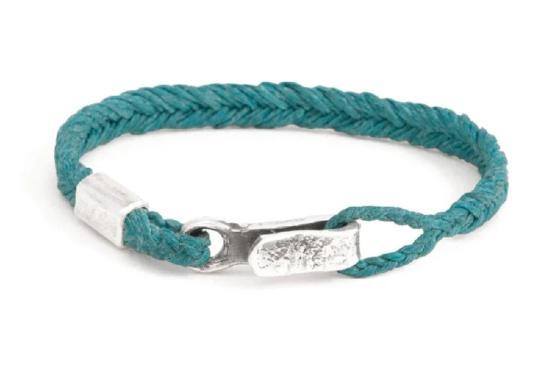 Make Every Moment Shine – Jewelry Discounts Available #140 - Men’s bracelet Canvas Sterling Silver turquoise