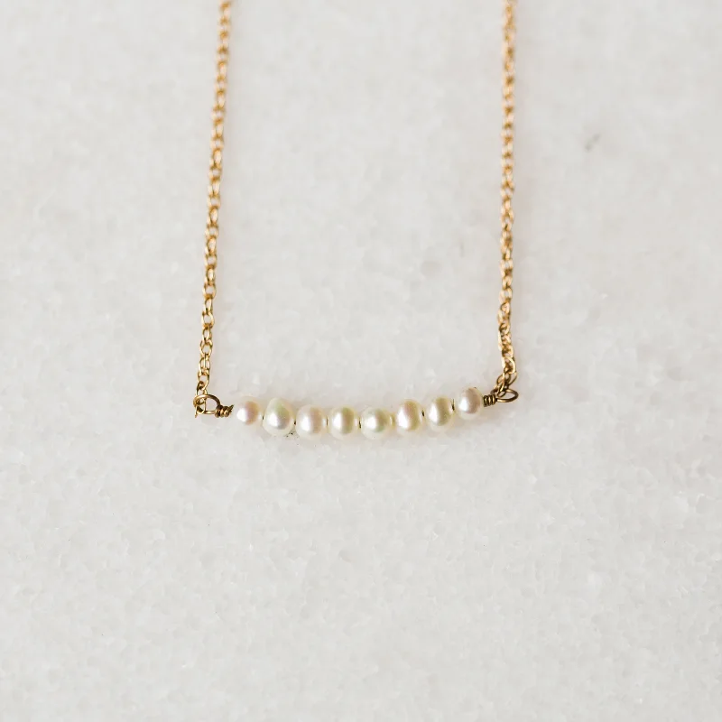 High-End Sparkle, Low-End Prices – Jewelry Sale Live Pearl Bar Bracelet for Baby and Child