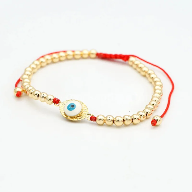 Affordable Elegance – Special Jewelry Sale Now Live CLEARANCE- GOLDEN PROTECTION Evil Eye Accent Bracelet