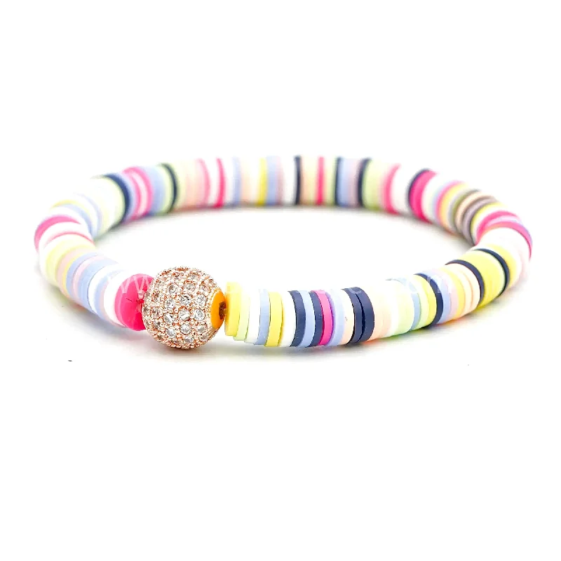 Discounted Jewelry For A Glamorous Look QUINN - Heishi Accent Bracelet