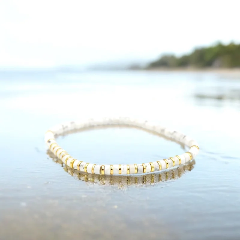 Premium Jewelry At Special Low Prices For A Limited Time WEDDING VOWS - Howlite Accent Bracelet