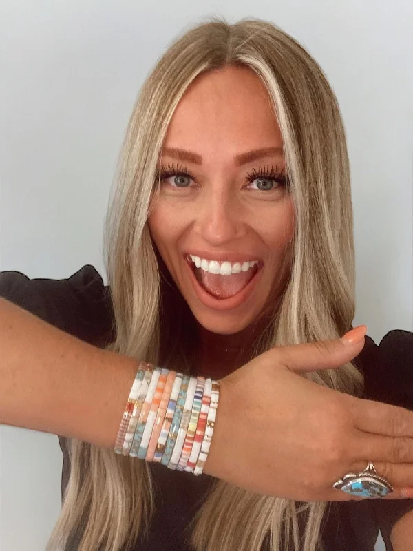Adjustable Charm Bracelets For A Perfect Fit MONTHLY Bracelet Making Kit - Includes 3 Bracelets