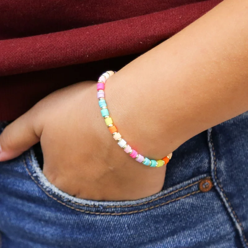 Elegant Jewelry, Affordable Luxury – Shop Now Candy - Clay Beaded Accent Bracelet