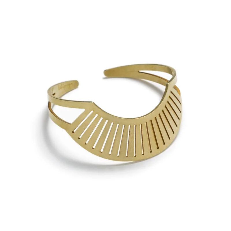 Fashion-Forward Jewelry At Incredible Prices Canto cuff bracelet - brass
