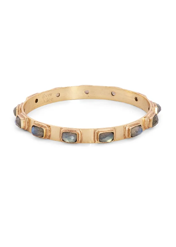 Fashion-Forward Geometric Jewelry For Contemporary Style Holly Bracelet | Labradorite