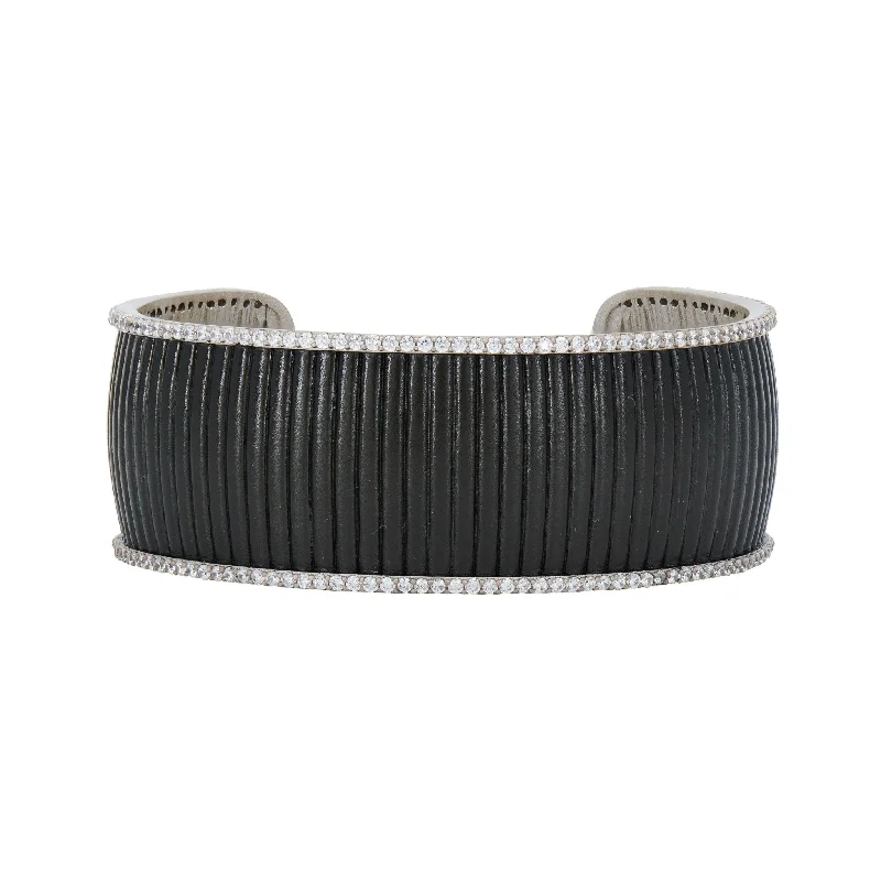 Dainty And Elegant Jewelry Now At Reduced Prices Industrial Finish Ribbed Metro Cuff