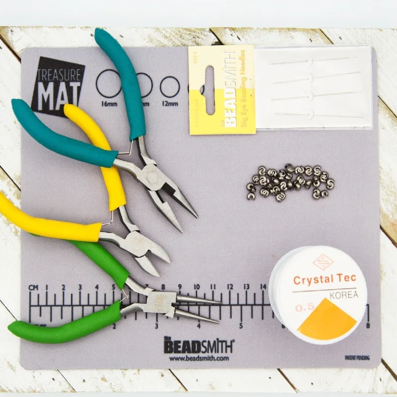 Trendy Minimalist Jewelry For Everyday Wear Beaded Jewelry Making Kits, Tools & Supplies (All-in-One)