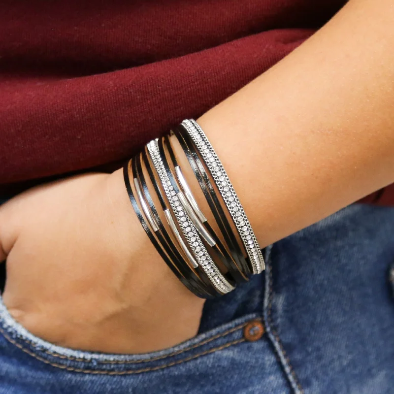 High-End Jewelry, Now More Affordable Than Ever London - Leather Accent Bracelets