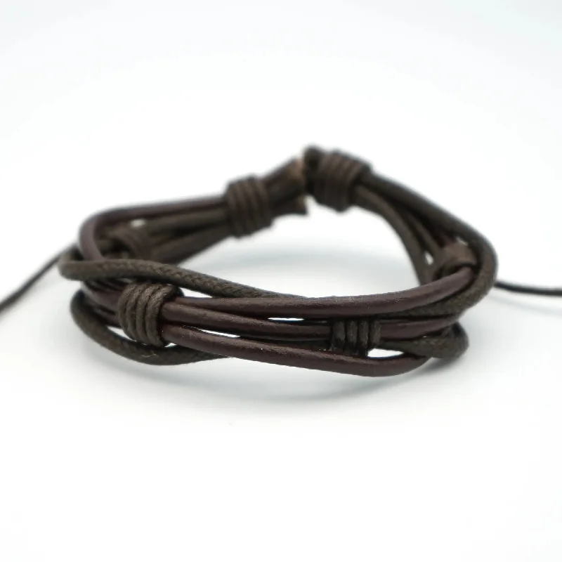 Sparkle For Less – Shop Jewelry Deals Now HEATHEN - Men's Leather Bracelet