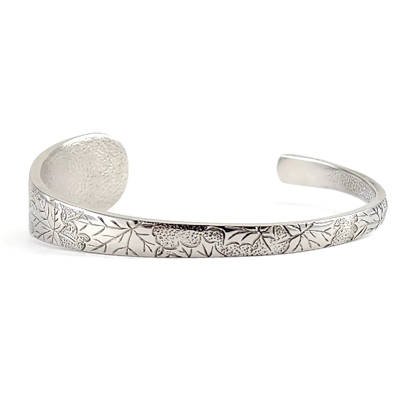 Final Call – Shop Exquisite Jewelry Before It's Gone Maple Leaf Stainless Steel Spoon Cuff Bracelet