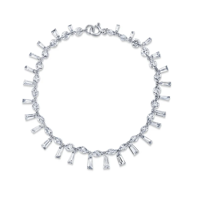 Elevate Your Outfit With Discounted Statement Jewelry Naked Diamond Tassel Bracelet