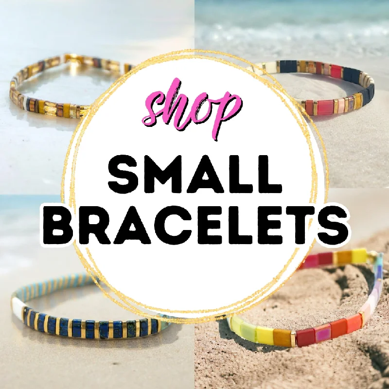 Trendy Minimalist Jewelry For Everyday Wear SMALL Bracelets - 6.25 Inches - 60 STYLES