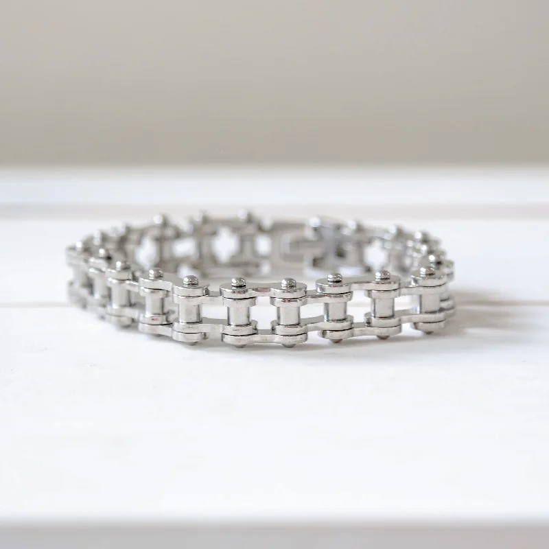 Stunning Statement Jewelry, Unbeatable Discounts SKINNY BIKER - Men's Chain Bracelet