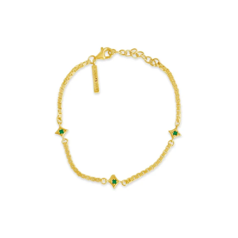 Limited-Stock Jewelry Sale – Once It's Gone, It's Gone Stardust Bracelet - Emerald