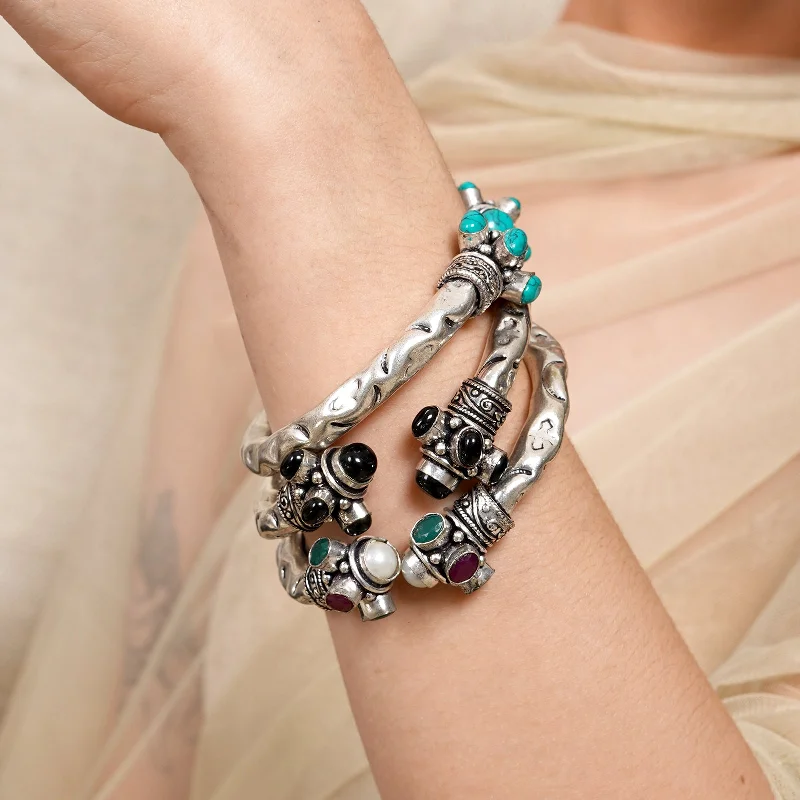 Luxury Meets Affordability – Jewelry Sale Live Now Teejh Hanita Stacked Bracelet Set