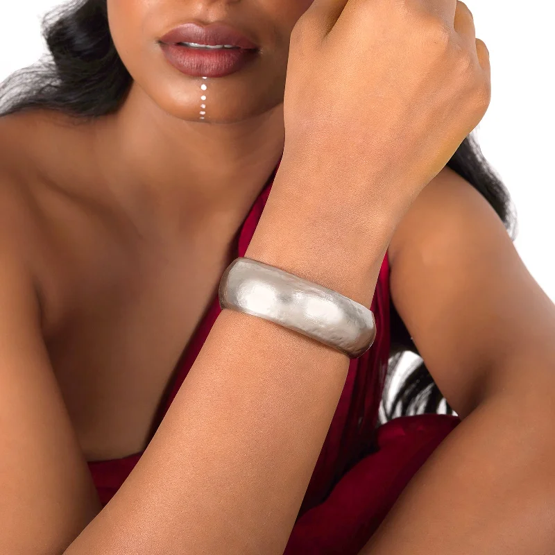 Limited-Time Jewelry Sale – Don't Miss Out On Dazzling Discounts Teejh Mayaana Silver Oxidised Cuff Bracelet