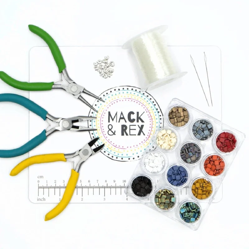 Once-A-Year Jewelry Deals – Shop Before They’Re Gone Tila Bead Starter Kit | FIERCE | Makes 20 bracelets