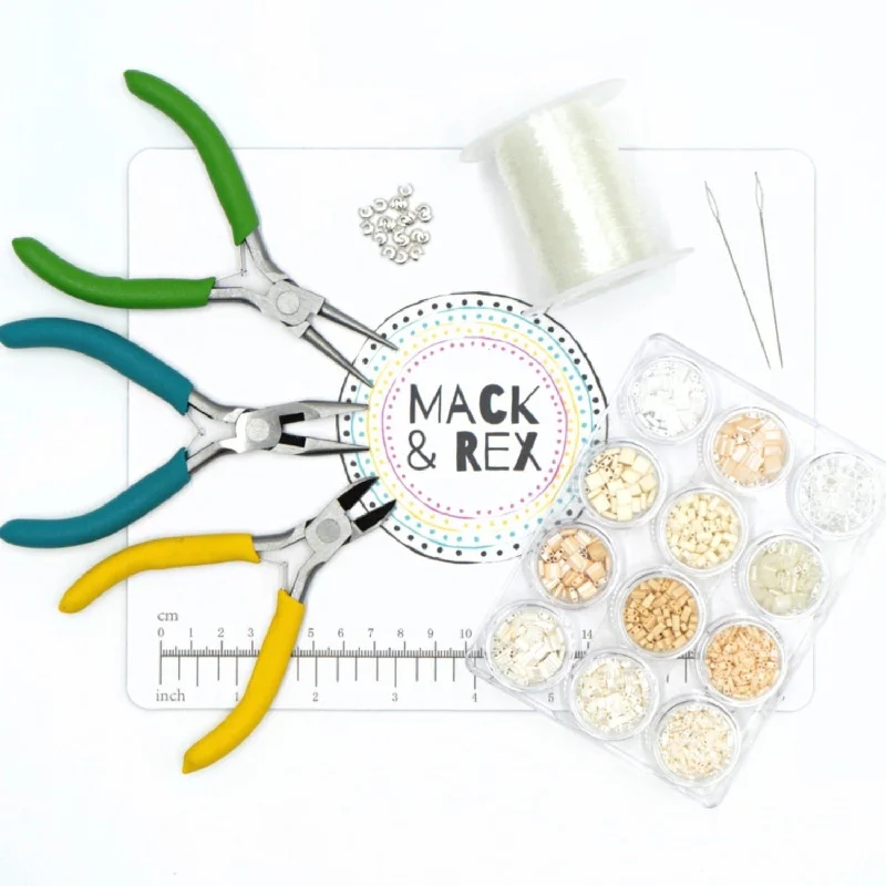 Stunning Jewelry At Even More Stunning Prices Tila Bead Starter Kit | NEUTRAL | Makes 20 bracelets