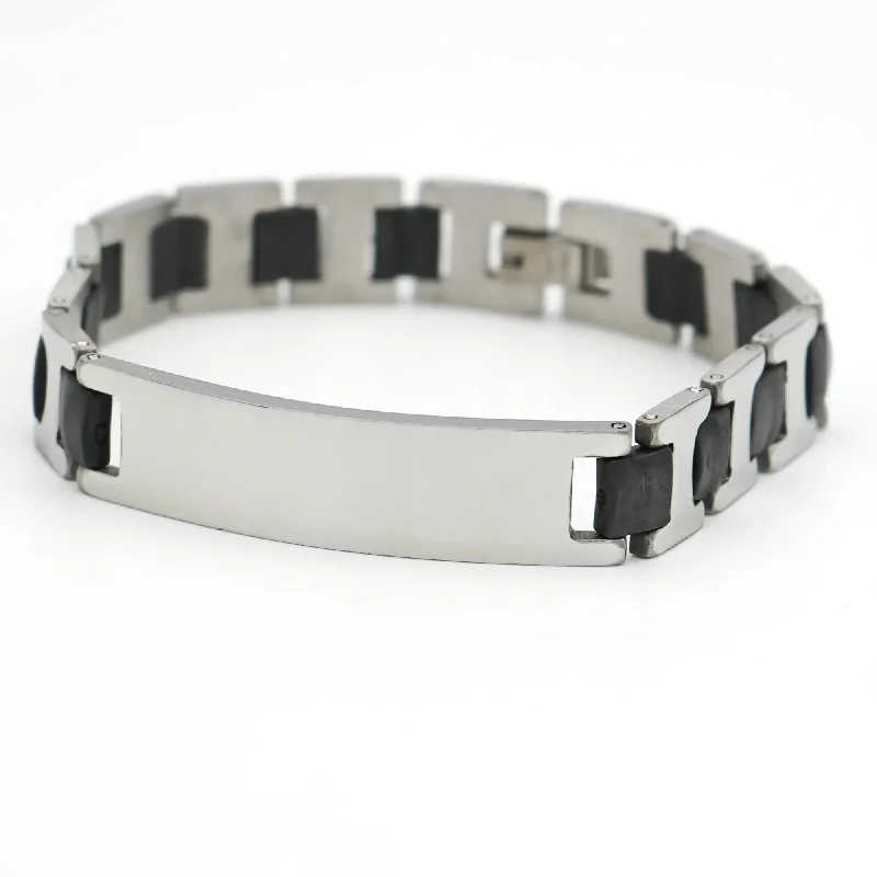 Fashion-Forward Jewelry At Incredible Prices LONE WOLF - Men's Stainless Steel Bracelet