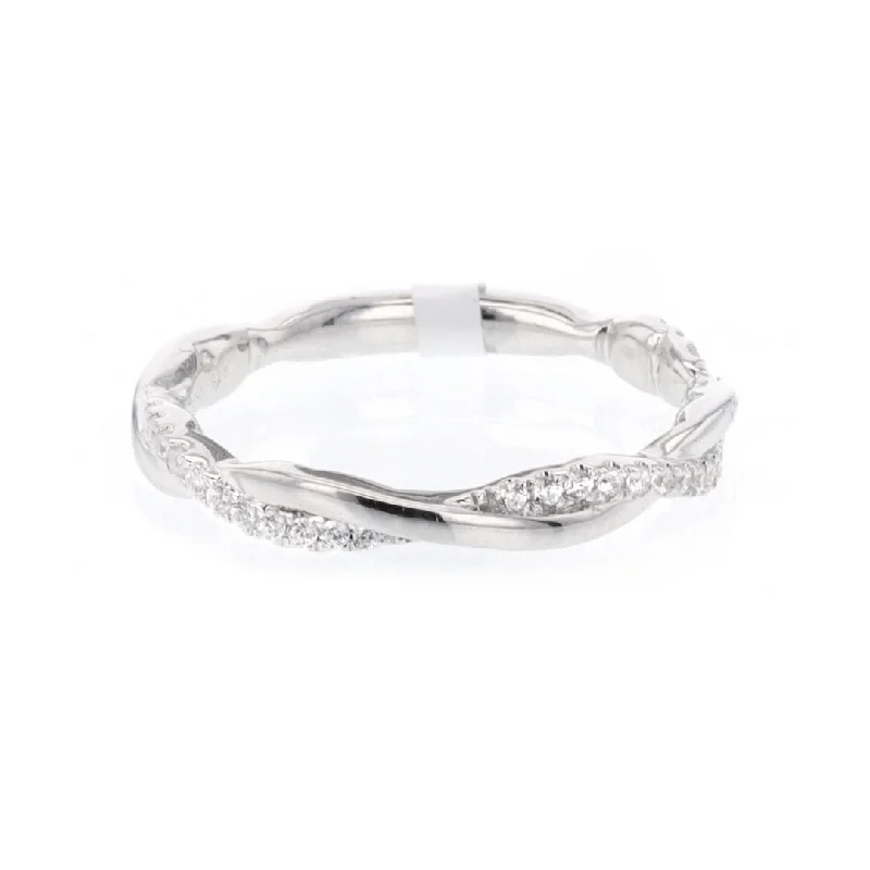 Limited-Time Offer On Premium Jewelry Collections 0.16 ctw Diamond Twist Band
