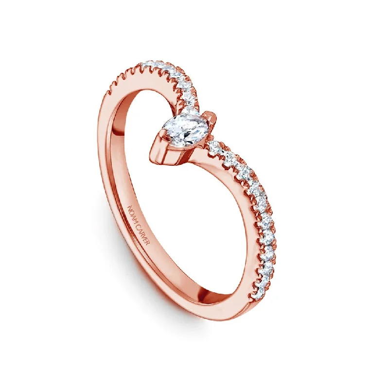 Don't Miss Out On Jaw-Dropping Jewelry Discounts 0.18 ctw Diamond Contour Band