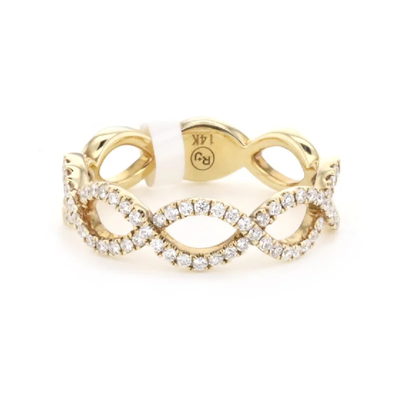 Exclusive Jewelry Sale – Sparkle For Less 0.31 ctw Diamond Band