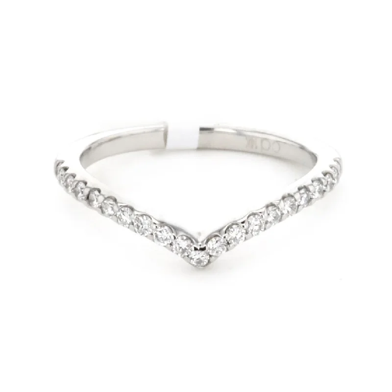 Premium Jewelry Now Available At Special Discounts 0.33 ctw Diamond Contour Band