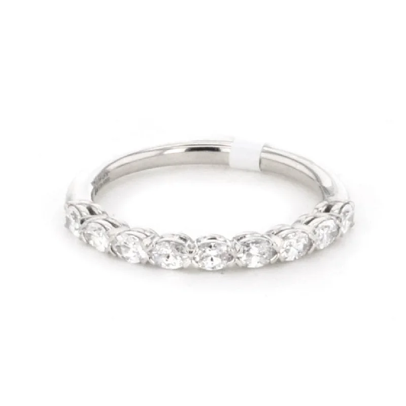 Limited-Stock Jewelry Sale – Once It's Gone, It's Gone 0.45 ctw Diamond Band
