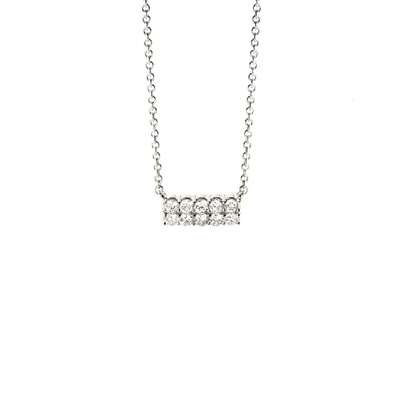 Best-Selling Jewelry Styles Now At Exclusive Discounts 18.5" 0.50 ctw Diamond Bar Necklace | 10277709