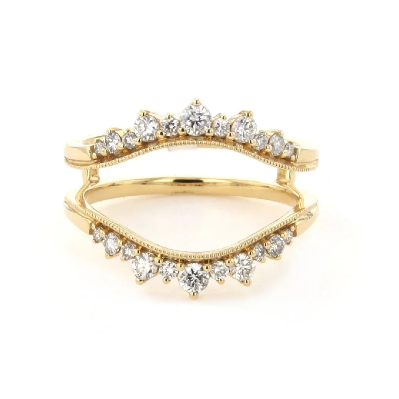 Flash Sale On Elegant Jewelry – Don't Miss Out 0.50 ctw Diamond Guard Band