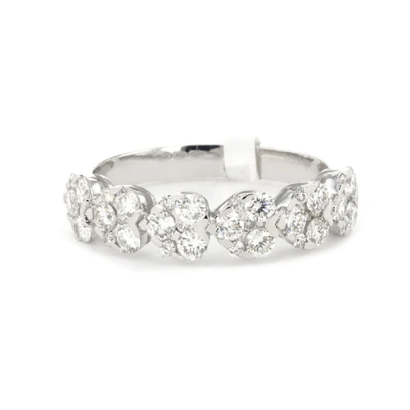 Shop Signature Jewelry Styles At Exclusive Prices 0.76 ctw Diamond Cluster Band