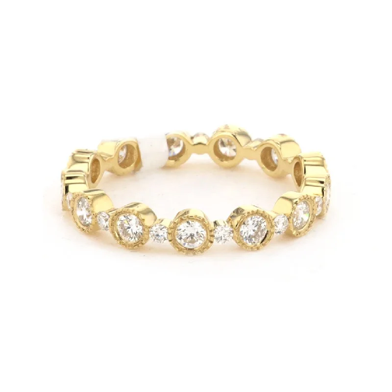 Shop Dazzling Rings, Earrings, And More At Special Discounts 0.83 ctw Diamond Eternity Band