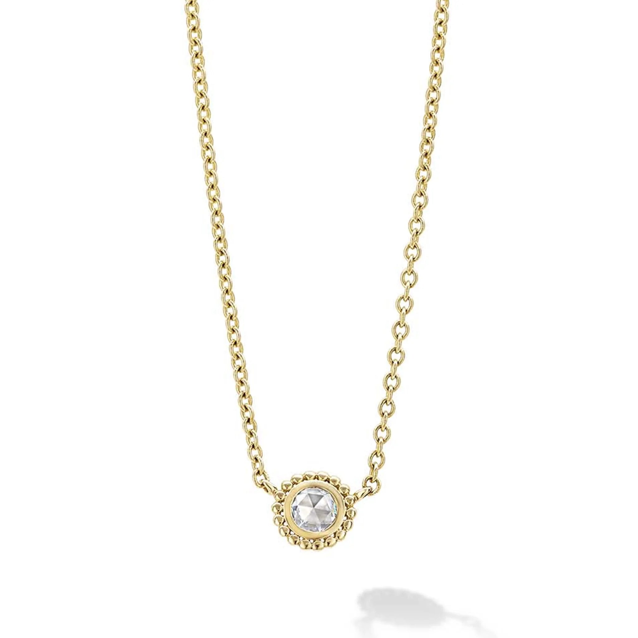 Unlock Unbeatable Jewelry Deals Before They’Re Gone 18Y COVET DIA 4MM ROSE CUT PENDANT ON NECK 16/18 ADJ