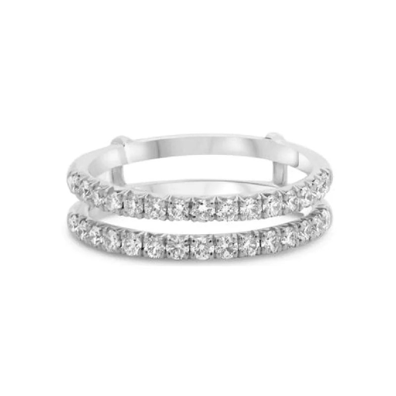 Affordable Glamour – Must-Have Jewelry At Special Rates 2 Row Diamond Guard Band | 0.60 ctw | M10278791