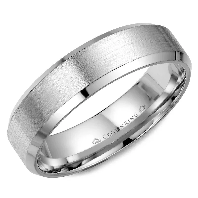 Luxury Jewelry At Budget-Friendly Prices – Grab Yours Now 6MM White Gold with Sandpaper Finish Band Luxury Jewelry At Budget-Friendly Prices – Grab Yours Now 6MM White Gold with Sandpaper Finish Band