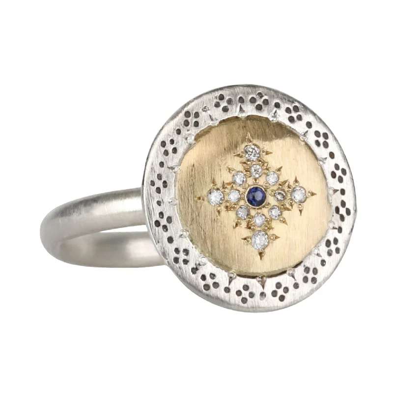 Your Dream Jewelry At Dream Prices Mixed Gold & Silver "Seeds of Harmony" Ring