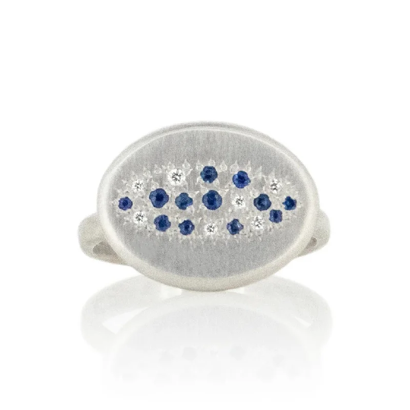 Clearance Sale On High-End Jewelry Collections Sterling Silver "Tidal Pool" Ring