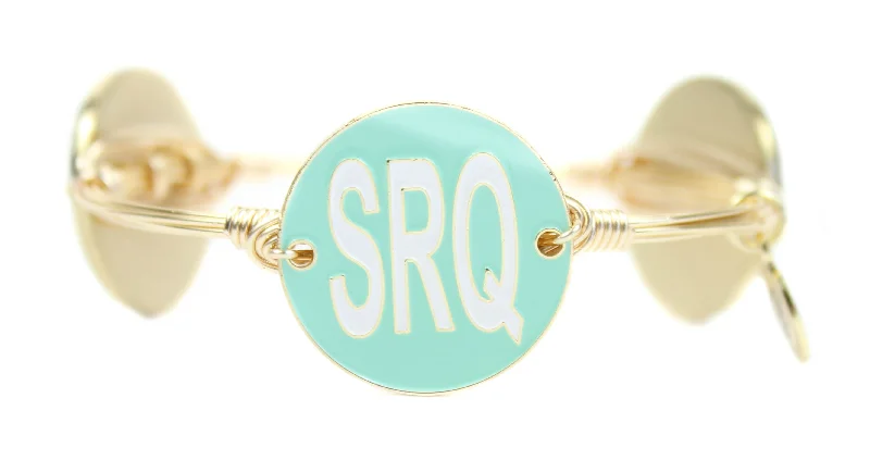 Shop Jewelry That Shines Without The High Price Aviate xx B&B SRQ Bangle Bracelet- Sarasota