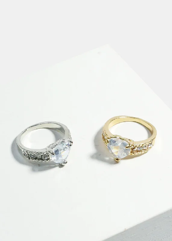 Huge Savings On Timeless Jewelry Collections Center Heart Ring