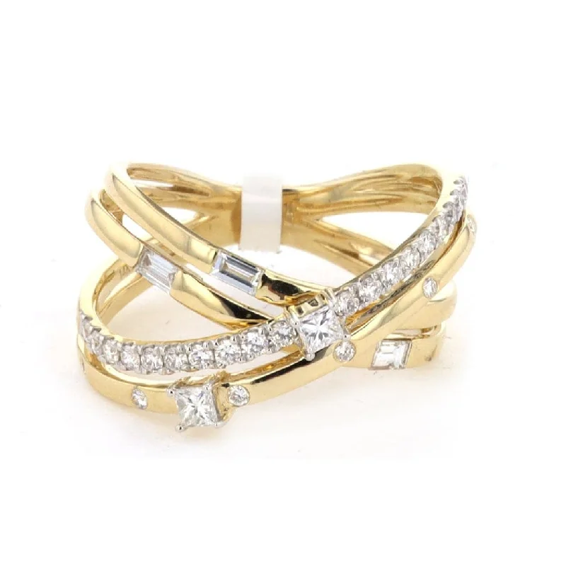 Your Perfect Accessory At The Perfect Price Cross Over Diamond Band | 0.55 ctw | M10278742