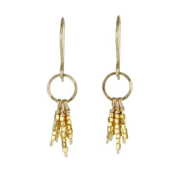 High-End Jewelry, Now More Affordable Than Ever Gold Vermeil "Tassel" Earrings